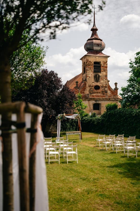 Dominika & Andrea – svatební fotografie z Fara Brixi